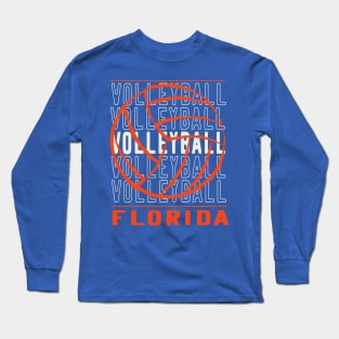 Volleyball Florida Long Sleeve T-Shirt